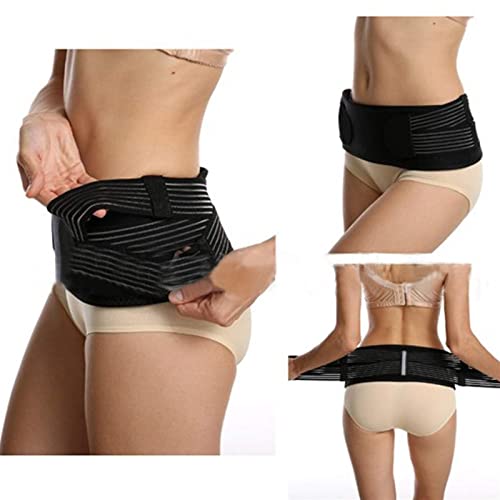 Corrector de espalda y pelvis transpirable cinturón sacroilíaco para soporte de cadera 5