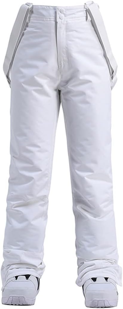 Women's Men's Ice Snow Pants Outdoor Snowboarding Clothing Strap Trousers Skiing Suit