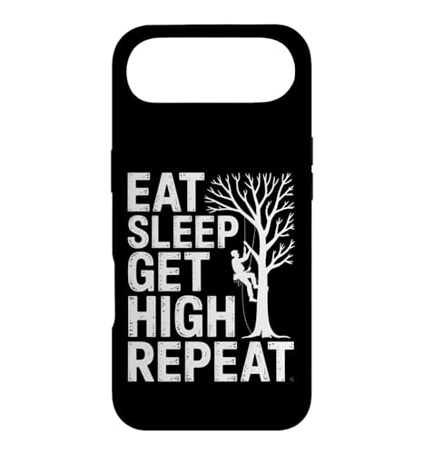 Funny Eat Sleep Get High Repeat Arborist �i�� �X�}�z�P�[�X iPhone Air �p