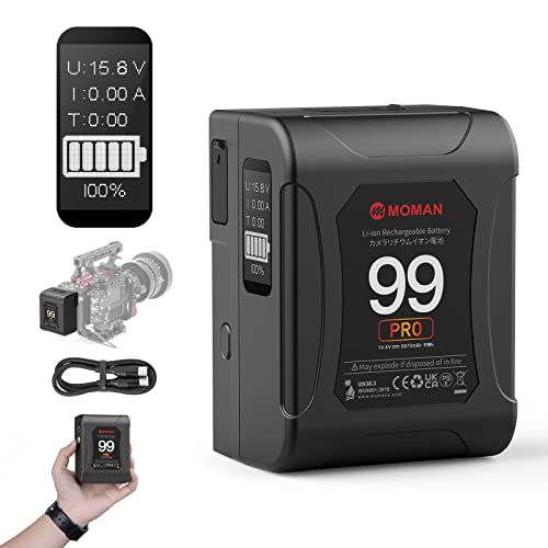 Moman Power99 Pro V-Mount Battery