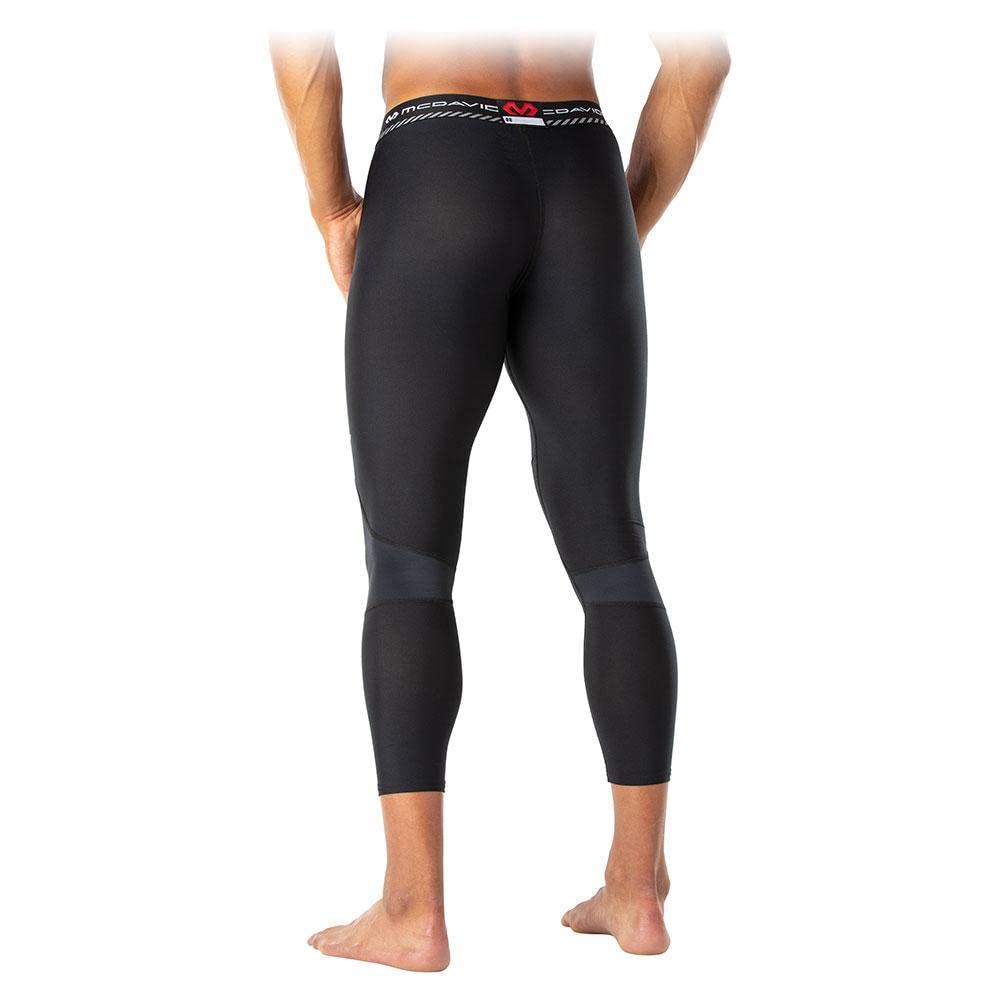 McDavid Spodnie kompresyjne rajstopy. Długość ¾ z podparciem kolana. Legginsy Baselayer. Koszykówka
