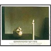特別価格Skull with Candle ゲルハルト・リヒター アートポスター 特別額装品/Skull with Candle（ゲルハルト リヒター） : az