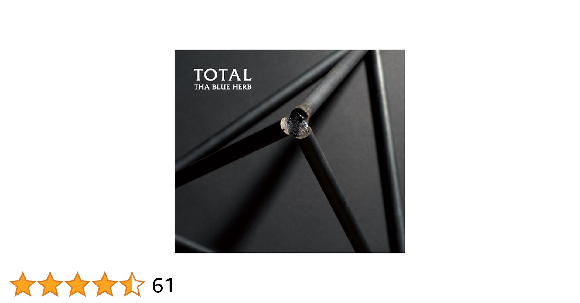 【完全限定生産】Total Works◆ブルーハーブ◆THA BLUE HERB WENOD RECORDS : THA BLUE HERB - TOTAL [CD] THA BLUE HERB