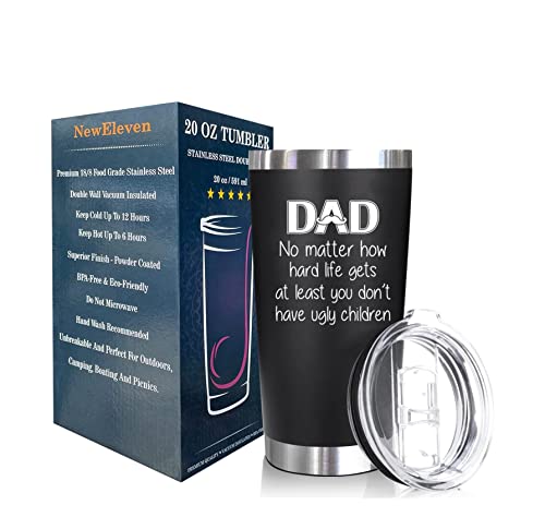 Gifts For Dad From Daughter, Son, Kids - Christmas Gifts For Dad, Men, Husband - Best Birthday Gifts For Dad, Father, New Dad, Step Dad, Bonus Dad - Funny Gag Gifts Ideas For Dad - 20 Oz Tumbler… #TOP1