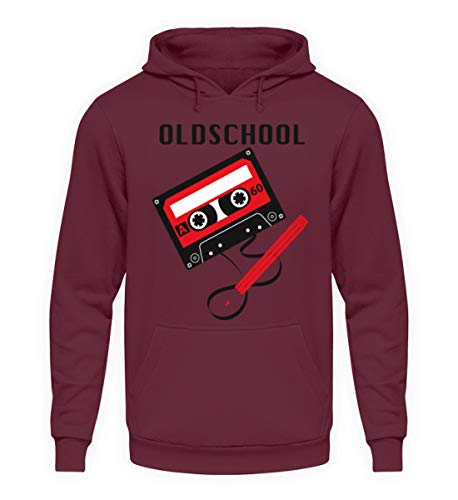 Sweat à capuche cassette oldschool tape pour vos soirées chill entre amis