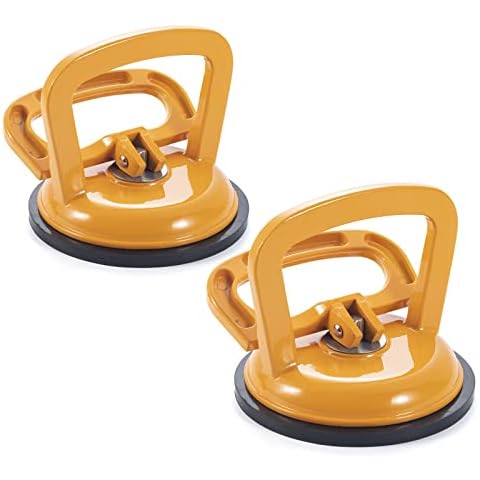 2 x Suction Lifter Vacuum Cleaner Rubber Suction Glass Suction Cup Holder 50 kg Cover