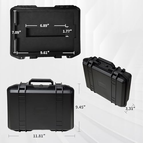 Image of Hard Shell Case for Teenage Engineering EP-133 K.O. II /EP-1320, Hard Shell Travel Carrying Storage Case Equipped with Comfort Handle with Customizable Foam