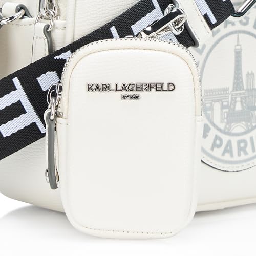 Image of KARL LAGERFELD womens Maybelle Printed Crossbody