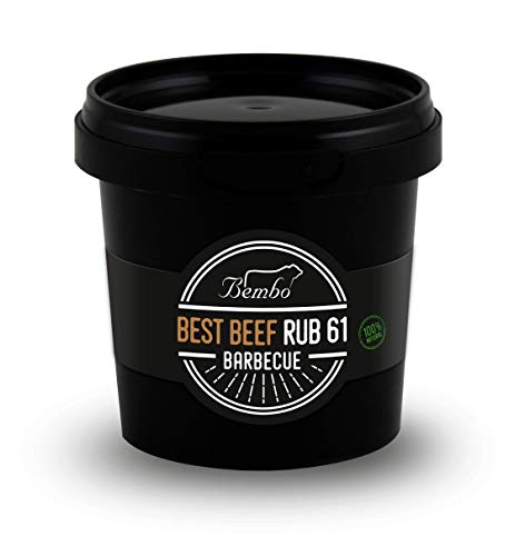 BEMBO BARBECUE - Best Beef - Rub BBQ - Mélanges D'épices Pour Barbecue - Bembo Spices & Rub - Made in Italy - 500g