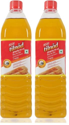 Image of KLF Nirmal Tilnad Gingelly Til Edible Oil, 1L (Pack of 2)