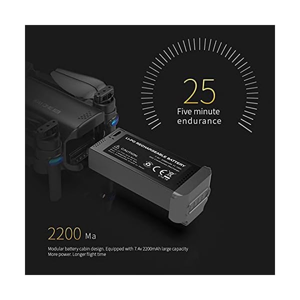 KAIONE Pro RC Drohne 4K Kamera, EIS 3 Achsen Gimbal, 5G WiFi GPS FPV Bürstenloser Drohne Quadkopter , 20 Minuten… – Bild 8