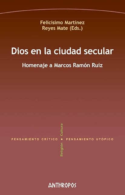 Portada de Dios en la Ciudad Secular: Homenaje a Marcos Ramon Ruiz