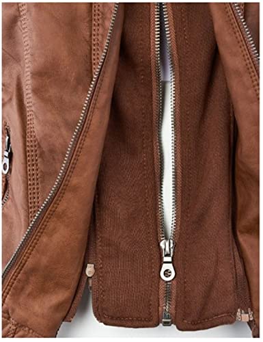 Veste blanche en polyuréthane L femme | Blouson zippé - 4