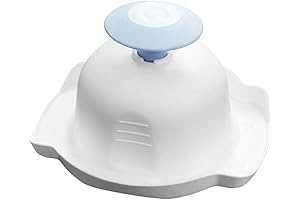 Guard Your Fingers: Blue Food Safety Holder for Mandoline Slicer or Grater...