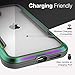 Raptic Shield for iPhone 11 Case, Shockproof Protective Clear Case, Military 10ft Drop Tested, Durable Aluminum Frame, Anti-Yellowing Technology Case for iPhone 11, Iridescent