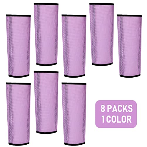 Image of Jexine Set of 8 Mesh Fly Boots for Horse Loose Fitting Non Slip Breathable Horse Fly Leggings Protective Reduces Stress Leg Fatigue Wraps for Preventing Flies Mosquitoes Bite