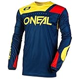 O'NEAL Hardwear Reflexx Erwachsene Trikot (Blau/Gelb, XXL)