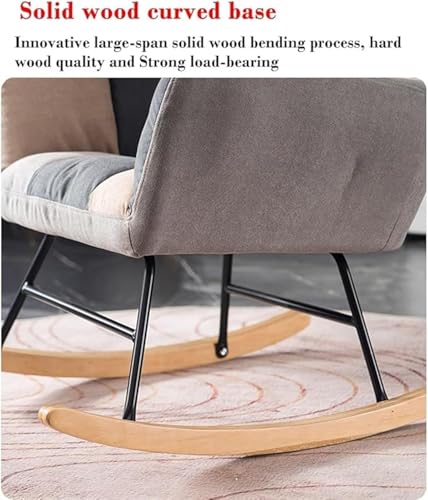 FIXARE Cadeira Balanço Cadeira Balanço Moderna Varanda Interna Relaxante, Cadeira Balanço Para Adult