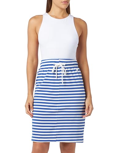 Jupe femme Bridgeport droite mi-longue en maille stretch décontractée