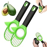 3 in1 Avocado Tool Split, Pit, and Slice, 2026 New Avocado 3 Piece Set, Includes Avocados Slicer, Cutter and Airtight Storage Container,Kitchen Gadget