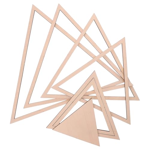 Outils de modelage géométrique SEWACC moule triangulaire en bois de qualité