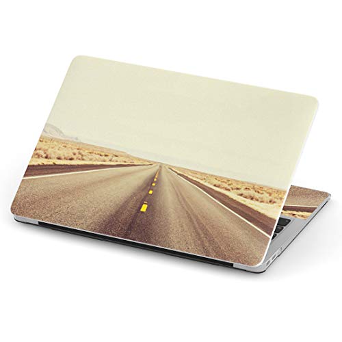 MacBook Air 13inch A1466 / A1369 専用スキンシール 2010~2017モデルまで対応 マックブック エア Mac Air 13インチ ノートブック フィルム ステッカー アクセサリー 保護 014907 道路 景色