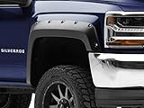 Redrock 4x4 Pocket Style Fender Flares Compatible with 14-18 Silverado 1500 w/ 5.80-Foot Short Box