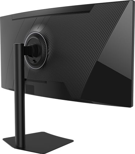 Image of CODi 34 inch Ultrawide Curved Monitor with USB-C Docking | WQHD Display, 100Hz, 90W Power Delivery, HDMI, DisplayPort, USB-A /C, Ethernet