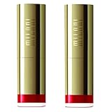 Milani Pack of 2 Color Statement Lipstick, Matte Iconic # 68