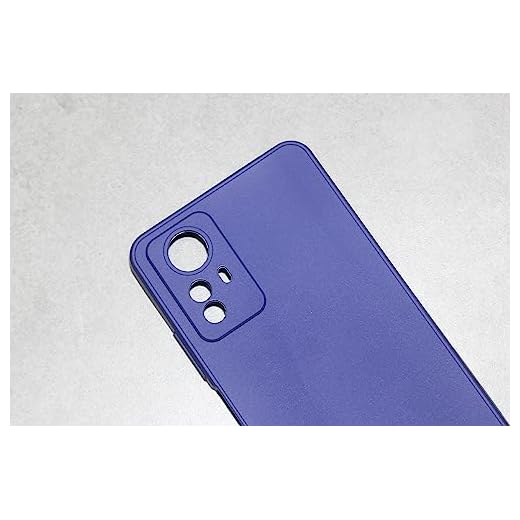 Capa Case Silicone Premium para Xiaomi Redmi Note 12s (Azul Bic)