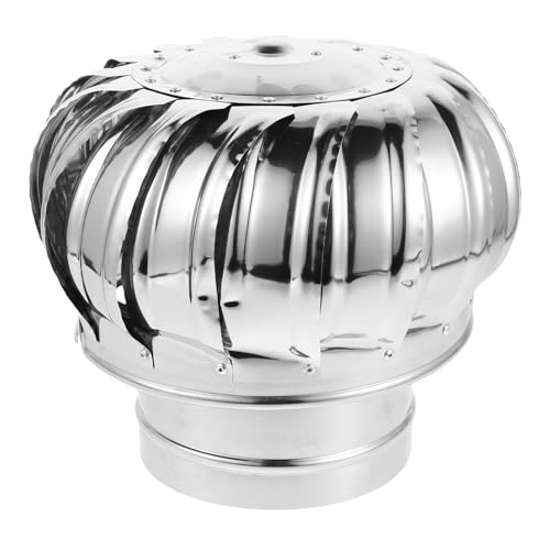 Sombrerete de ventilación inoxidable extractor giratorio para cubiertas 2