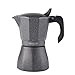 Oroley - Caffettiera Italiana Petra ad Induzione | Base in Acciaio Inossidabile | 12 Tazze
