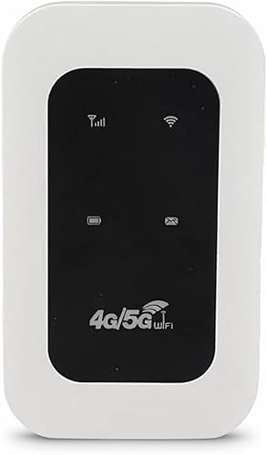 4G LTE WiFi Hotspot móvil, router WiFi portátil de viaje con ranura para tarjeta SIM, módem USB LTE de alta velocidad de 300 Mbps soporta 10