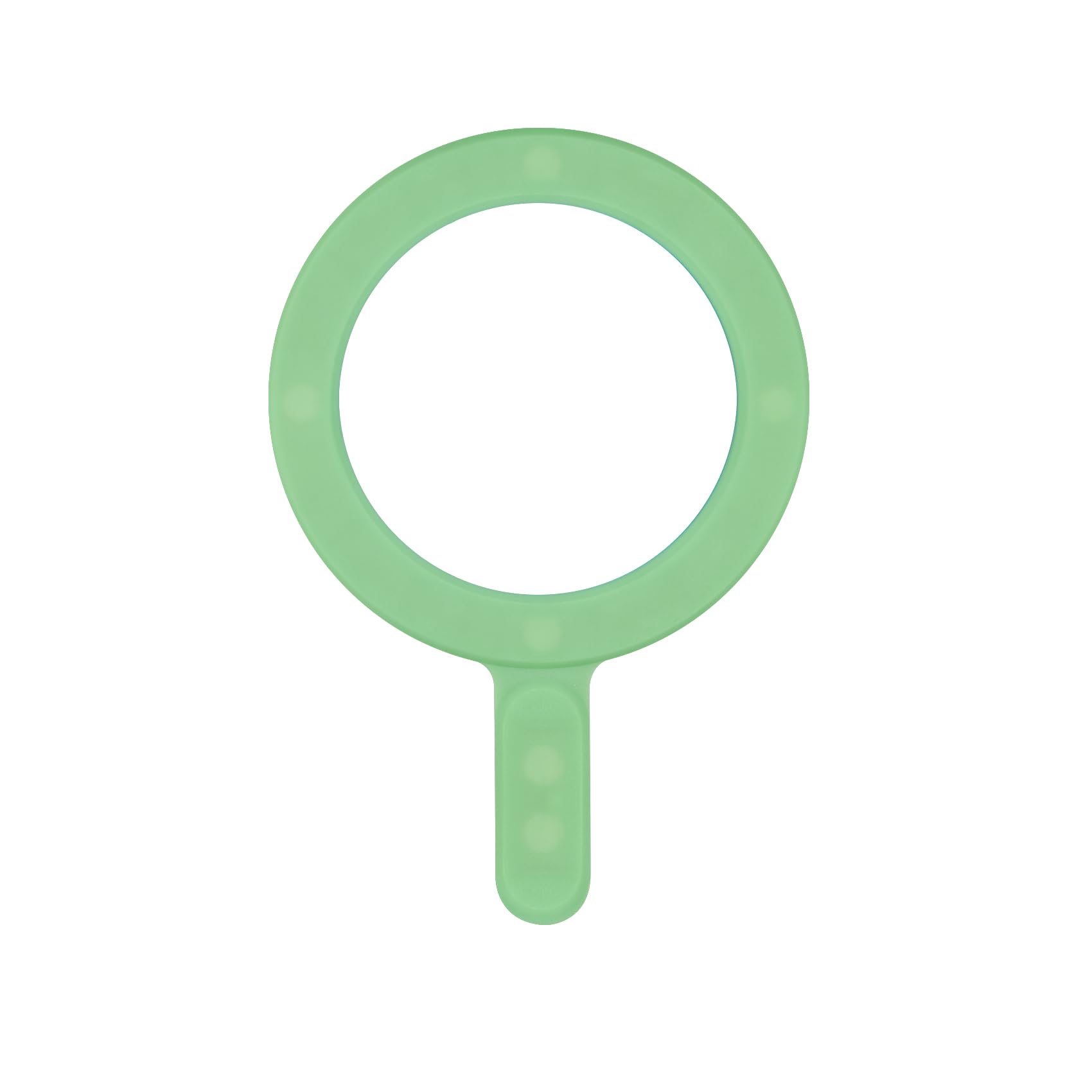 Celly, Anello Magnetico Adesivo Ultra Sottile con Adattatore, Compatibile con tecnologia Magsafe per Smartphone e Caricatore Wireless Ricarica Rapida, Colore Verde