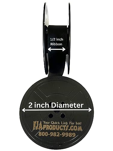 2-Pack Black Ribbon for Hermes 3000