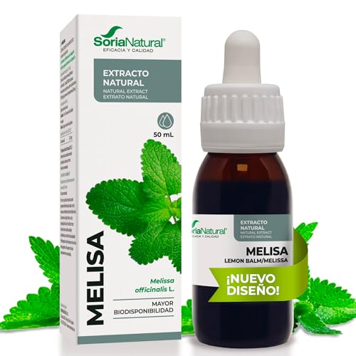 Soria Natural Melisa Extracto en Gotas – Ayuda a la relajación – Posee propiedades digestivas - 100% Natural - Ayuda en estados de nerviosismo - Frasco de 50 mL.