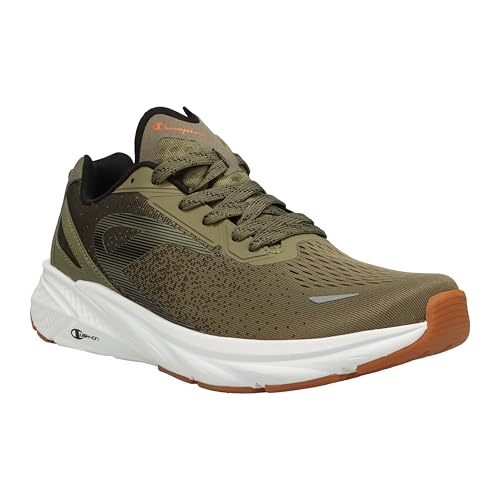 Champion Men's Alpha Sneaker, Cargo/Saffron, 10.5
