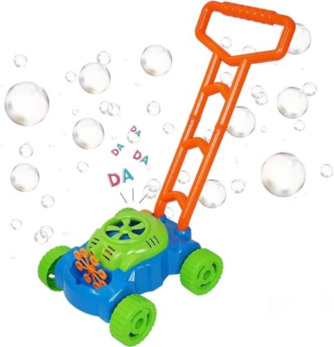 MOZOOSON Máquina de Burbujas para Niños, Juguetes de Exterior para Niños a Partir de 3 Años, Idea de Regalo Niño Niña