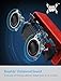 Anker SoundCore 2 Portable Bluetooth Speaker, Wireless, Enhanced Bass, 24-Hour Playtime, 66ft Range, IPX7 Water Resistant, Built-in Mic, Ideal for Travel, Compact and Easy to Use - Red