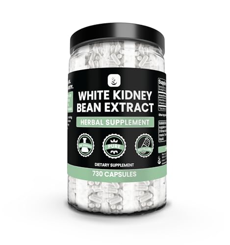 PURE ORIGINAL INGREDIENTS White Kidney Bean Extract (730 Capsules) No