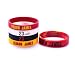 AMIC Silicone Wristband Bracelet --5PCS Assorted Color