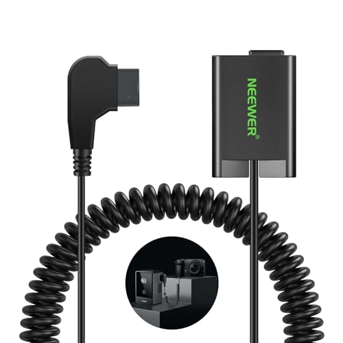 Image of NEEWER D Tap to EN-EL25 Dummy Battery with Cable, Stable Continuous Power Supply for Nikon Zfc Z30 Z50, Compatible with SmallRig V Lock Batteries NEEWER PS099E Sony V Mount Batteries, VP-EP5G