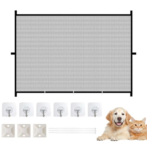 UIEXAY Barrera Para Perros 110 X 72 Cm Puerta