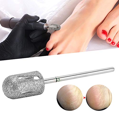 Diamant pedicure kegelboor, roestvrij stalen voetnagelboor, pedicure voetschrollen, slijppolijstkop voor gebarsten huid… - Image 8