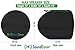 Marine Wakeboard Tower Speaker Covers for 4” & 5” Round Speakers – 210T Polyester with Silver UV Coating – Water-Resistant, Double-Stitched with Drawcord & Fastener – Small Size (Set of 2)