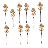 BIUDECO 20 Piezas Bayas Simuladas Decoración para Bodas Guirnalda Artesanal Romántica Ornamentación Fiesta Navidad