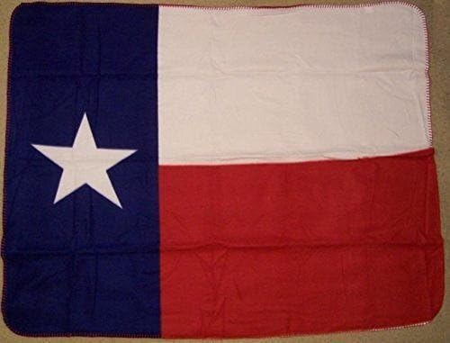 NOV Texas Baby Size Polar Fleece 30x40 Texas Flag Fleece Throw Blanket image 2