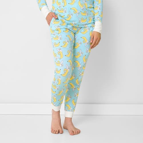 Image of Little Sleepies Women's Pajama Bottoms, Jogger-Style Comfy PJ Pants, Viscose from Bamboo Pajamas, Family Matching Outfits