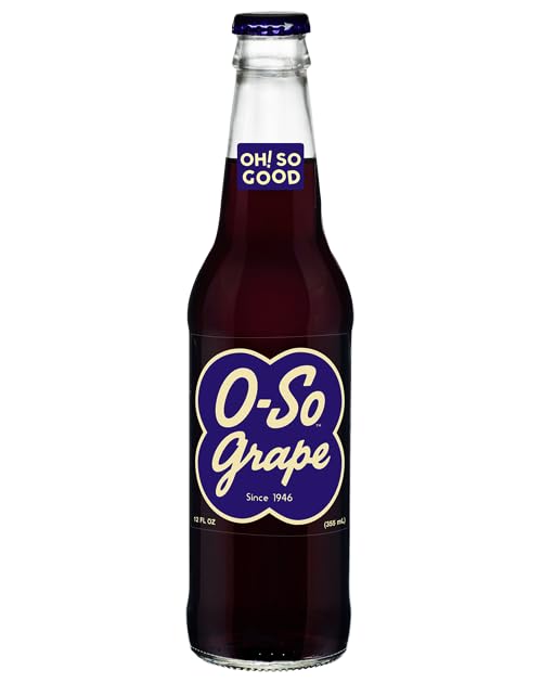 (Retro) O-so Grape Soda - 12 Pack