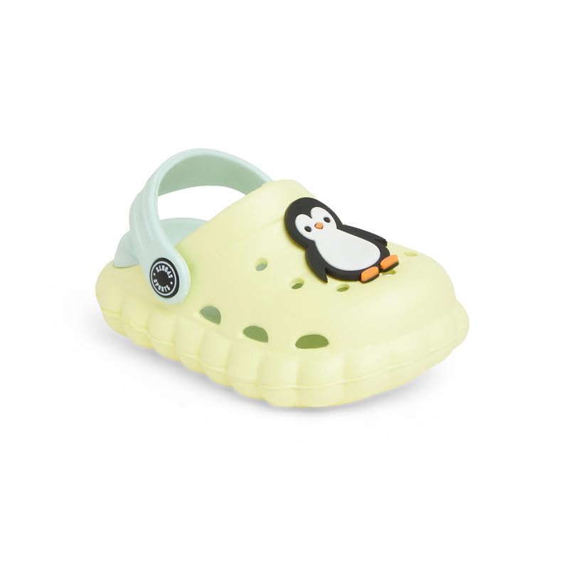 CHIU Clogs with Straps & Penguin Applique CHIU Clogs with Straps & Penguin Applique